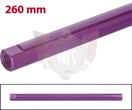 SPURSTANGE RUND 260mm LILA ELOXIERT