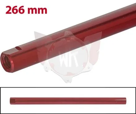 SPURSTANGE RUND 266mm ROT ELOXIERT