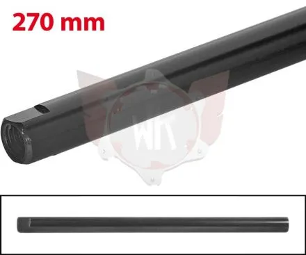 SPURSTANGE RUND 270mm SCHWARZ ELOXIERT