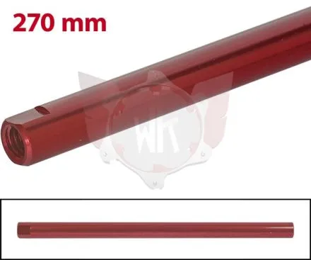 SPURSTANGE RUND 270mm ROT ELOXIERT