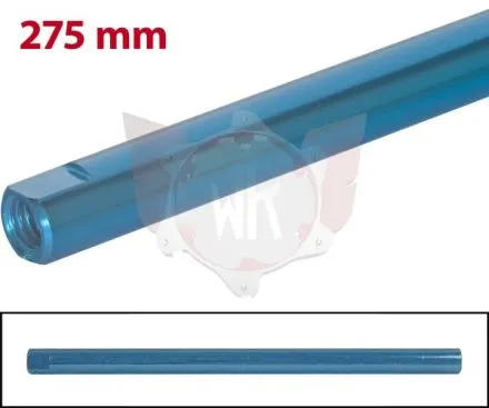 SPURSTANGE RUND 275mm TÜRKIS ELOXIERT