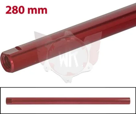 SPURSTANGE RUND 280mm ROT ELOXIERT