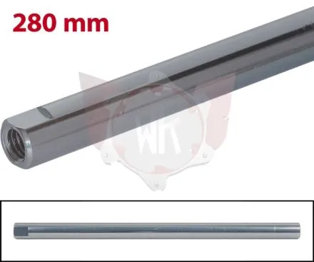 ROUND TRACK ROD 280mm FEMALE