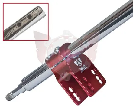 ADJUSTABLE STEERING COLUMN M10x490mm RACING