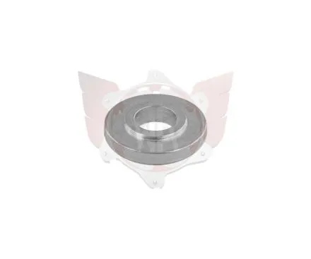 Rondelle acier pour axe de fusée H=4mm