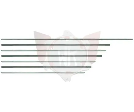 Tringle frein acier M6x320mm