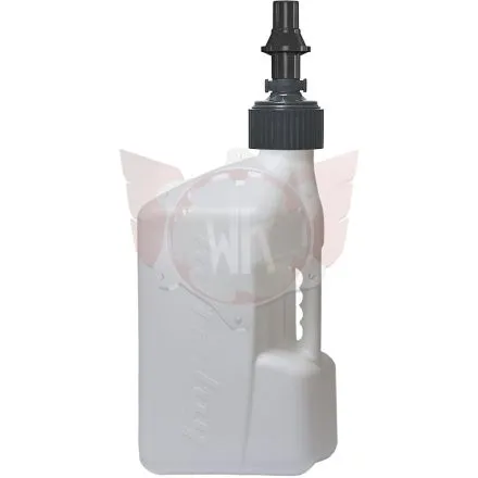 WEISSER KANISTER 20L MIT SCHWARZEM