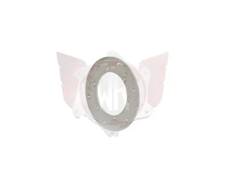 Anlaufscheibe silber bronze rund