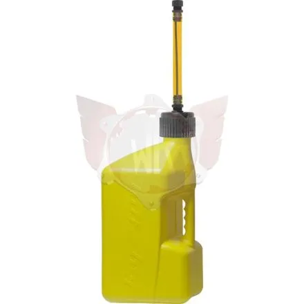 Jerrican TUFF JUG vert jaune, 20 litres, avec bouchon noir