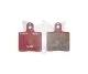 Satz Bremsbelag vorn V05/V09/V11 rot