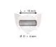 PIN 4X10mm GLATT