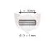 PIN 5X10mm GLATT