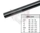 Achse Ø50mm T7 schwarz 1040