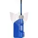 TUFF JUG BLUE, 10 LITERS, W/ WHITE STD. CAP
