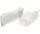 SIDE POD PANDA R/H WHITE, MINI-KART