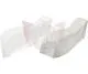 SIDE POD PANDA L/H WHITE, MINI-KART