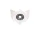 Rondelle cuvette M8 noir grande