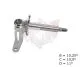 Stub axle V09 KZ RX 10-25 lf complete B