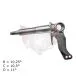 Stub axle CRG KZ V11 10-25 RX2 F lh