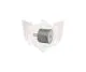 RUBBER MOUNTING 55 SHORE M8, 40mm DIAM.
