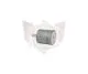 RUBBER MOUNTING 55 SHORE M8, 40mm DIAM.