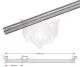 ACHSE 1040x40x3mm DD2 MEDIUM***