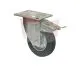 CASTOR 100x30mm WITH ADAPTOR PLATE 100x85mm