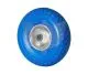 Roue increvable 260x85x20mm bleu