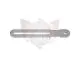 AUSPUFFHALTER GERADE, STAHL, LANGLOCH 10mm***