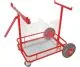 Chariot pour épingler simple, rouge