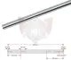 AXLE 950x30x5mm MEDIUM