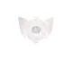 Rondelle plastique 3,8x14x2mm