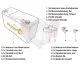 SUPER B ANDRENA 12V 2.5AH LITHIUM BATTERY 460g