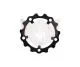 Flange 4mm brake disc Mini D180 black