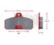 PAD SET SINTER 406-0, RED