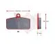 Jeu plaquettes SINTER 407-0, rouge