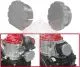 DECKELSET FÜR ROTAXMOTOR FARBE GRAU