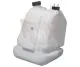 FUEL TANK RR 9.0 LITRE BLACK, SCREW MOUNT.