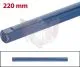 SPURSTANGE RUND 220mm BLAU ELOXIERT