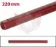 SPURSTANGE RUND 220mm ROT ELOXIERT