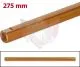 ROUND TRACK ROD 275mm FEMALE