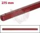 SPURSTANGE RUND 275mm ROT ELOXIERT