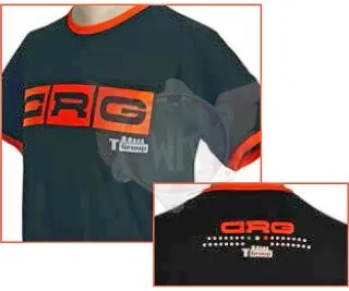 T-Shirt CRG black/orange Size S