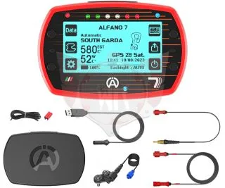 Alfano 7 2T-Kit 2 mit U/Min- & USB-Ladekabel