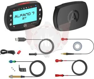 Alfano 7 2T-Kit 2 mit U/Min- & USB-Ladekabel A4510