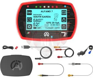 Alfano 7 2T-Kit 3 mit U/Min- & USB-Ladekabel