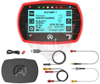 Alfano 7 2T-Kit 4 mit U/Min- & USB-Ladekabel