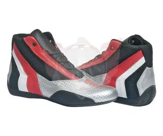BOOTS SK22 SILVER/BLACK/RED SIZE 35
