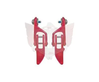 LB Hinge Pack Aluminium red/pair