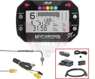 Afficheur MYCHRON 5S avec GPS et capteur t/min (pour 2 capteurs T°)